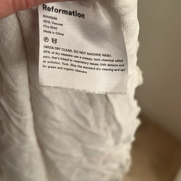 Reformation Germain Maxi Dress in Rose Floral with Spaghetti Straps Size XS - Picture 11 of 11